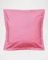 Anne De Solene Vexin 200 Thread-count Euro Sham In Pink