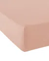 Anne De Solene Vexin 200 Thread-count King Fitted Sheet In Fleur De Cerisier