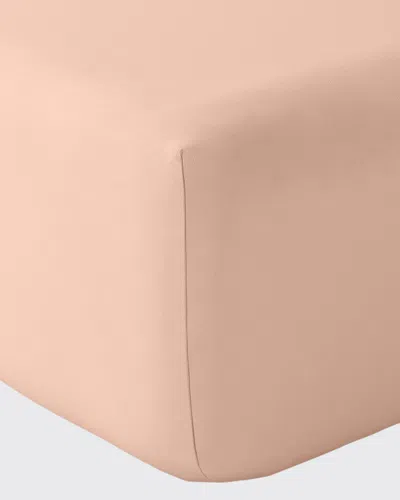 Anne De Solene Vexin 200 Thread-count Fitted Sheet In Neutral