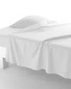 Anne De Solene Vexin 200 Thread-count Flat Sheet, Queen In Blanc