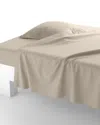 Anne De Solene Vexin 200 Thread-count Flat Sheet, Queen In Coco