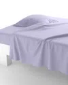 Anne De Solene Vexin 200 Thread-count Queen Flat Sheet In Iris