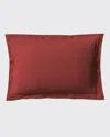 Anne De Solene Vexin 200 Thread-count Sham In Burgundy