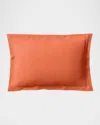 Anne De Solene Vexin 200 Thread-count Standard Sham In Epices Orange