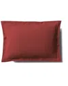 Anne De Solene Vexin 200 Thread-count Sham In Burgundy