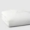 Anne De Solene Vexin 200 Thread-count King Duvet Cover In Blanc