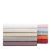 Anne De Solene Vexin 200 Thread-count Queen Flat Sheet In Iris