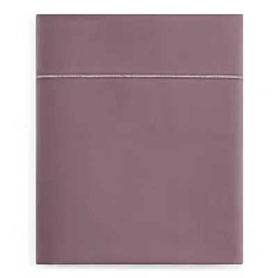 Anne De Solene Vexin 200 Thread-count Queen Flat Sheet In Volcan