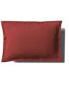 Anne De Solene Vexin 200 Thread-count Standard Sham In Burgundy