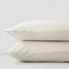 Anne De Solene Vexin Standard Pillowcases, Pair In Coco