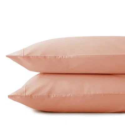 Anne De Solene Vexin Standard Pillowcases, Pair In Fleur De Cerisier