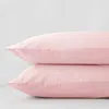 Anne De Solene Vexin Standard Pillowcases, Pair In O De Rose