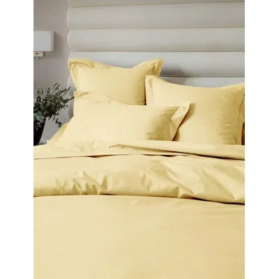 Anne De Solene Vexin Yellow Standard Cotton Reversible Duvet Cover