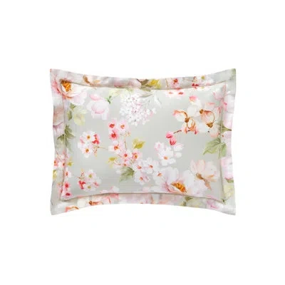 Anne De Solene Voyageuse Standard Sham In Gray;pink