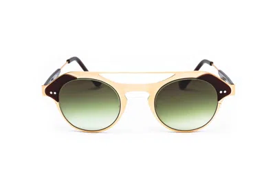 Anne Et Valentin Eyewear In Gold, Brown