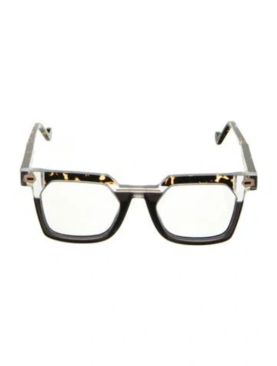 Pre-owned Anne Et Valentin Monumental Square Eyeglasses In Multi