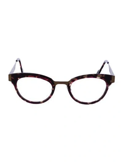 Pre-owned Anne Et Valentin Round Eyeglasses