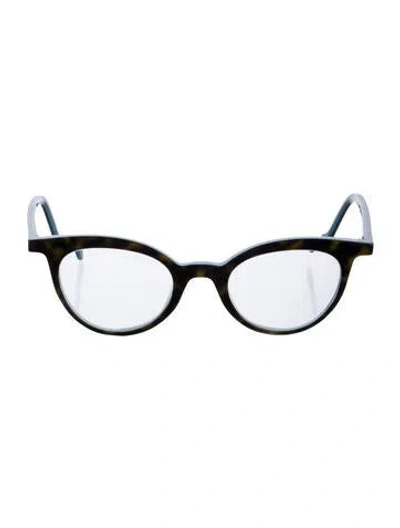 Pre-owned Anne Et Valentin Round Eyeglasses In Multi