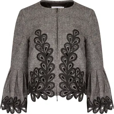 Anne Fontaine Ange Jackets In Gray