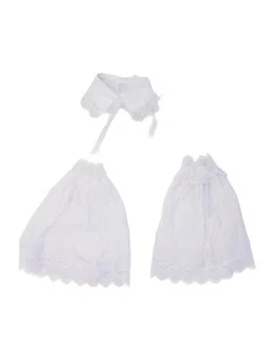 Pre-owned Anne Fontaine Arm Acessories In White