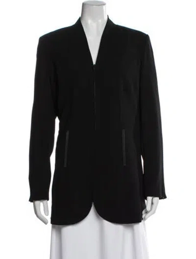 Pre-owned Anne Fontaine Blazer In Black