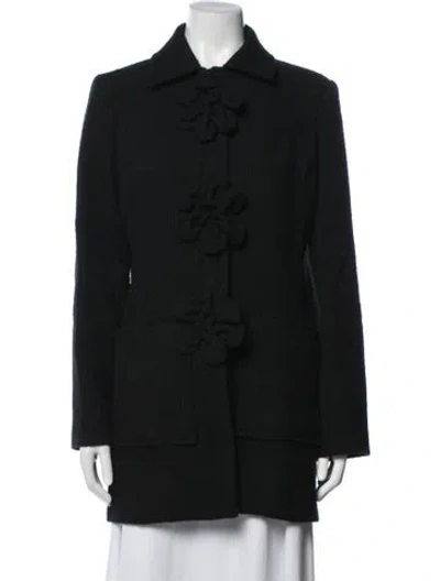 Pre-owned Anne Fontaine Blazer In Black