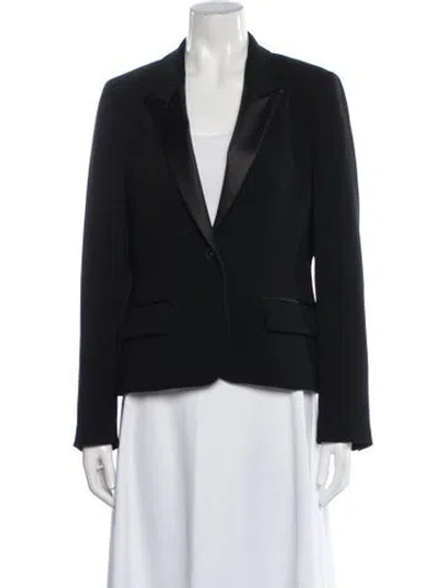 Pre-owned Anne Fontaine Blazer In Black