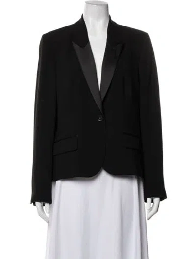 Pre-owned Anne Fontaine Blazer In Black