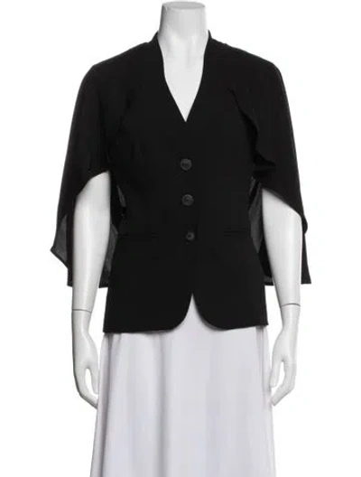 Pre-owned Anne Fontaine Blazer In Black