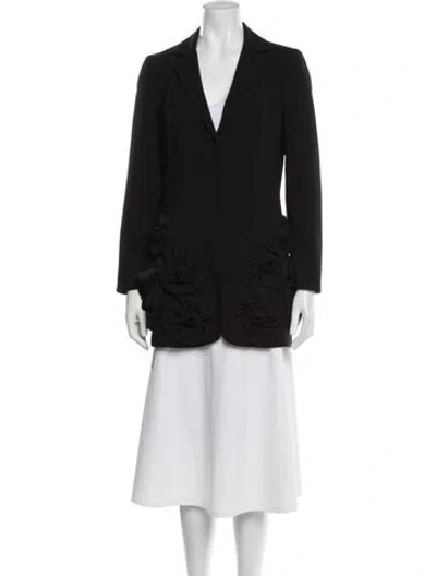 Pre-owned Anne Fontaine Blazer In Black