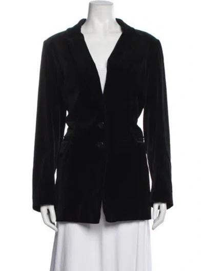 Pre-owned Anne Fontaine Blazer In Black