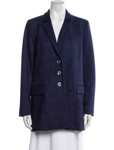 Pre-owned Anne Fontaine Blazer In Blue