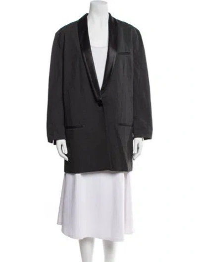 Pre-owned Anne Fontaine Blazer W/ Tags In Gray