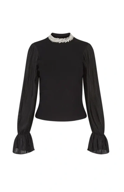Anne Fontaine Brianca Top In Black