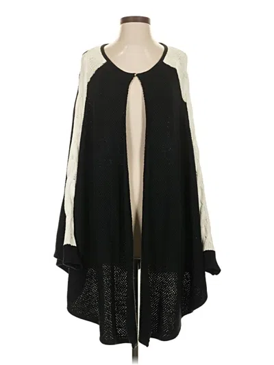 Pre-owned Anne Fontaine Cardigan Sweater In Black
