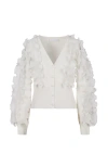 Anne Fontaine Ciline Cardigan In White