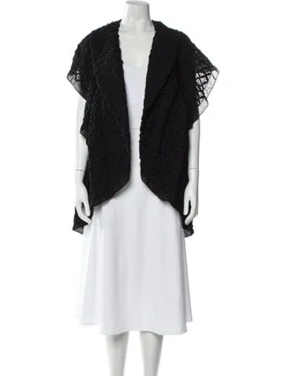 Pre-owned Anne Fontaine Coat In Black