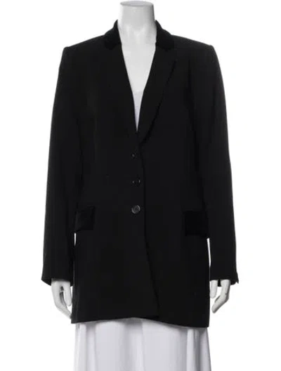 Pre-owned Anne Fontaine Coat In Black