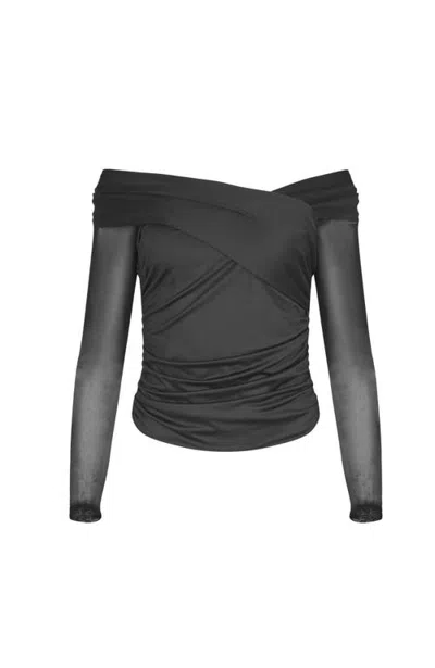 Anne Fontaine Davis T-shirt In Black