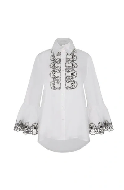 Anne Fontaine Doja Shirt In White