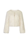 Anne Fontaine Flore Jackets In White