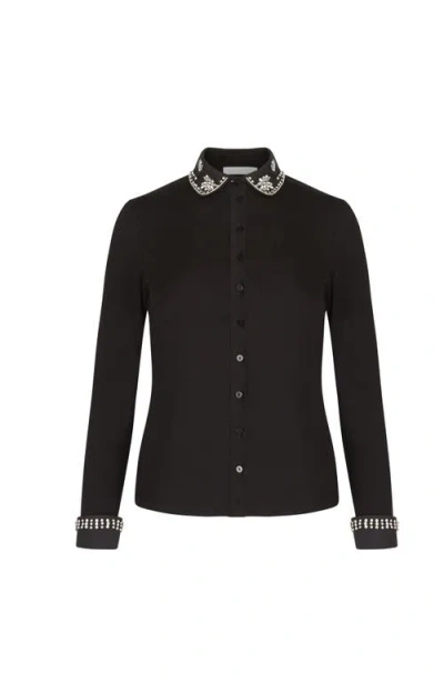 Anne Fontaine Gabriella Shirt In Black