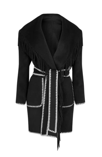 Anne Fontaine Ines Jackets In Black