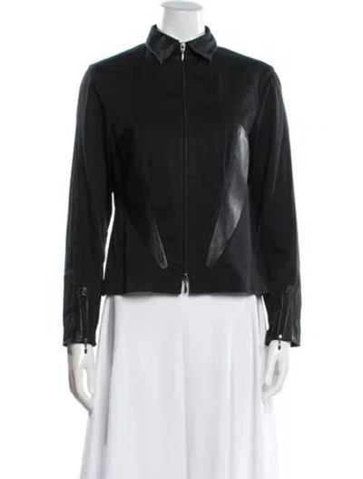 Pre-owned Anne Fontaine Jacket In Black