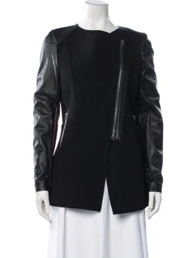 Pre-owned Anne Fontaine Jacket In Black