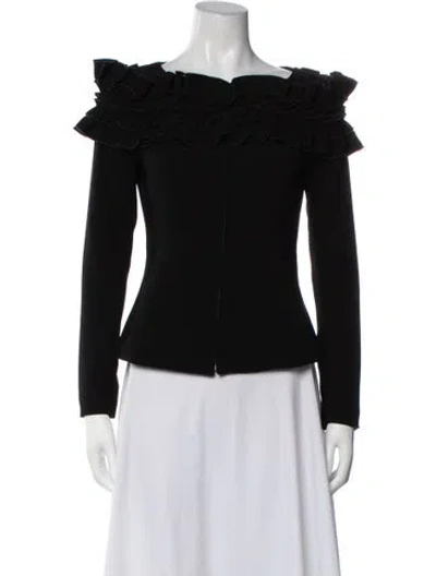 Pre-owned Anne Fontaine Jacket In Black