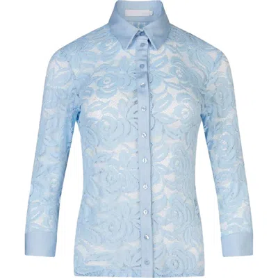 Anne Fontaine Nahia Shirt In Blue