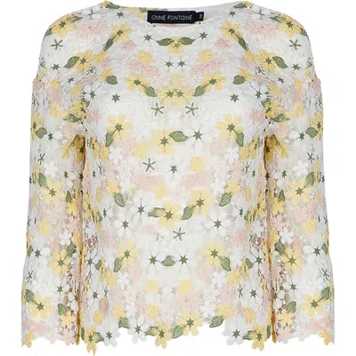 Anne Fontaine Ninna Blouse In Multi