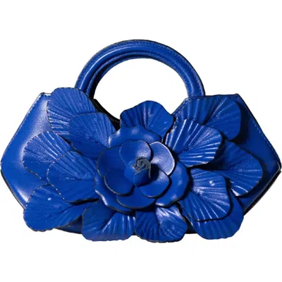 Anne Fontaine Scarlett Mini Bag In Blue