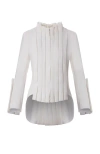 Anne Fontaine Secret Jacket In White